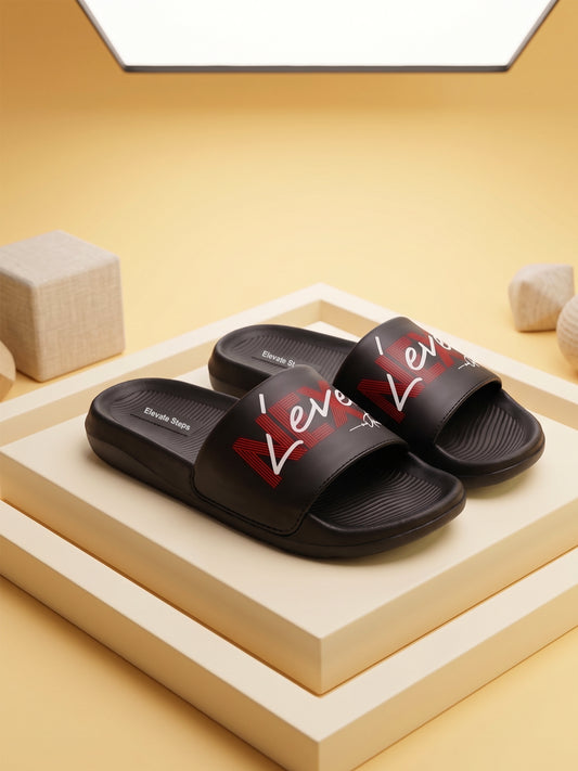 Men Slider Slippers for Men | Trendy Slides Sandals | Lightweight Comfortable Footwear for Daily Wear