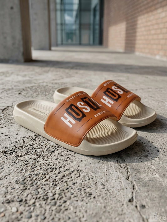 Men Slider Slippers | Men’s Casual Slides | Comfortable Lightweight Slip-On Footwear for Everyday Wear
