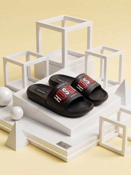 Men Slider Slippers for Men | Stylish Comfortable Slides | Casual Slip-On Sandals for Daily Wear