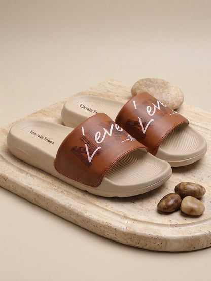 Men Slider Slippers for Men | Comfortable Casual Slides | Stylish Slip-On Footwear