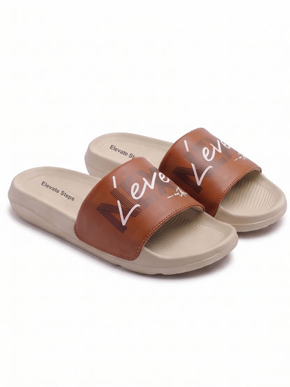Men Slider Slippers for Men | Comfortable Casual Slides | Stylish Slip-On Footwear