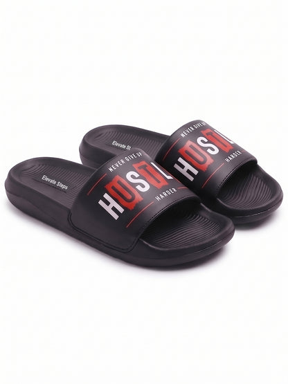 Men Slider Slippers for Men | Stylish Comfortable Slides | Casual Slip-On Sandals for Daily Wear