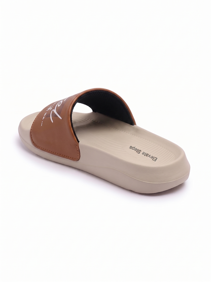 Men Slider Slippers for Men | Comfortable Casual Slides | Stylish Slip-On Footwear