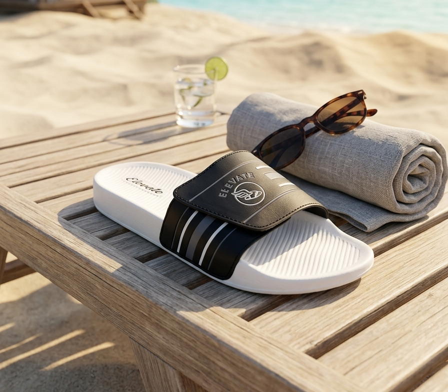 Men Slides Slippers | Men Casual Slippers | Stylish Comfortable Slip-On Sliders for Home & Outdoor Wear