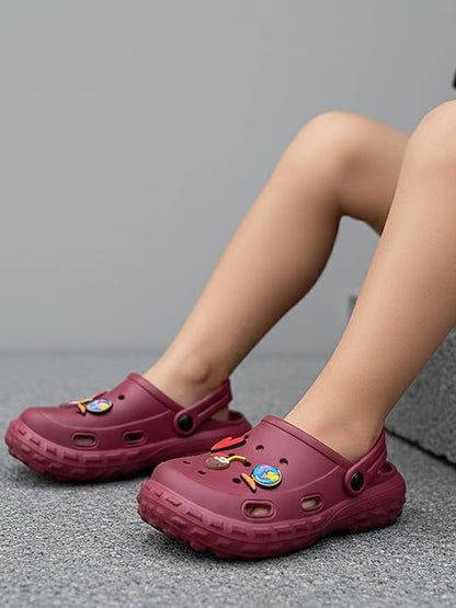 Women's Comfort Clogs | Lightweight Slip-On Shoes | Soft Cushioned Anti-Slip Casual Footwear