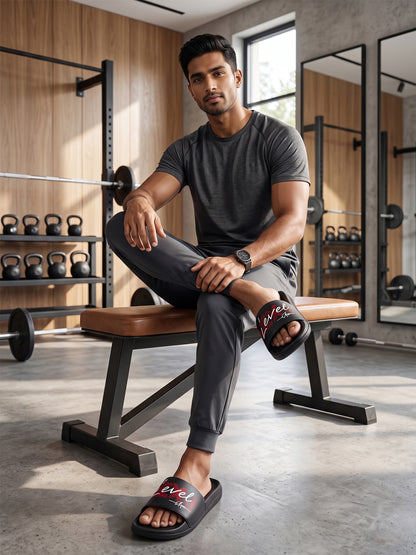 Men Slider Slippers for Men | Trendy Slides Sandals | Lightweight Comfortable Footwear for Daily Wear