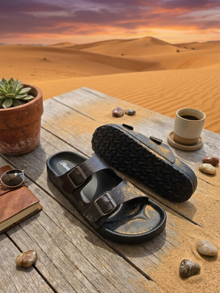 Men Slider Slippers for Men | Trendy Casual Slides | Comfortable Lightweight Footwear for Daily & Outdoor Wear