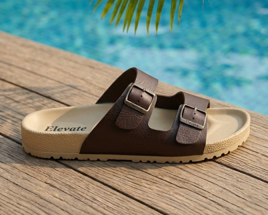 Men Slider Slippers | Stylish Men Slides | Comfortable Casual Footwear | Lightweight Slip-On Daily Wear Sandals