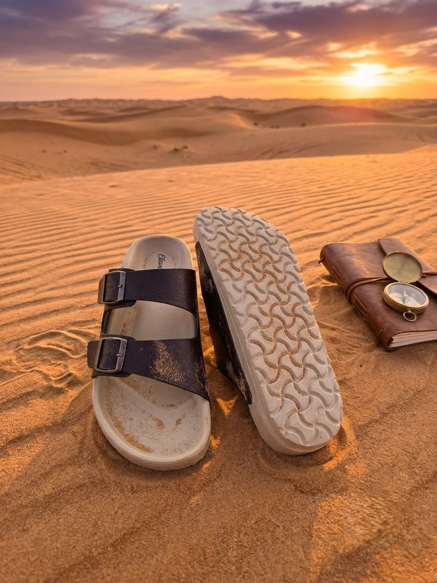 Men Slider Slippers | Stylish Men Slides | Comfortable Casual Footwear | Lightweight Slip-On Daily Wear Sandals