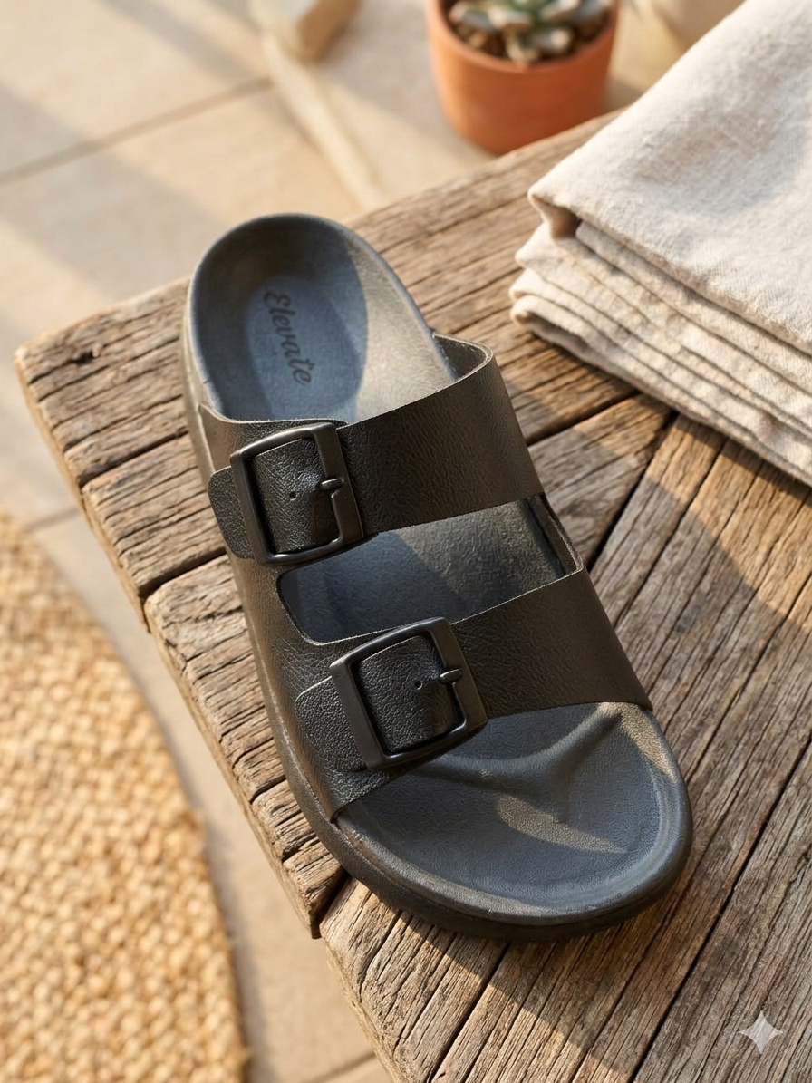 Men Slider Slippers | Stylish Comfortable Casual Daily Wear Slides for Men