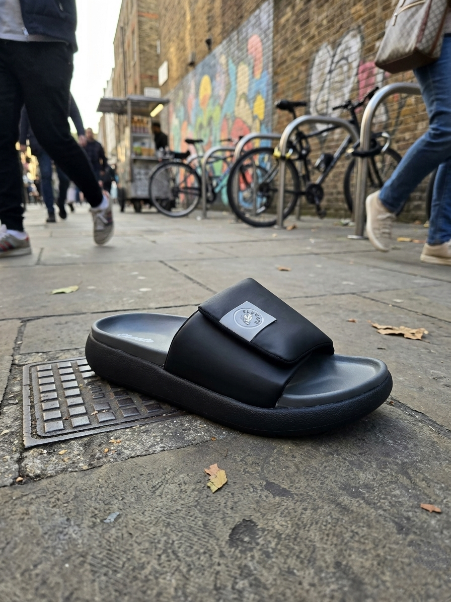 Men Slides Slippers | Comfortable Casual Sliders for Men | Lightweight Daily Wear Slip-On Footwear
