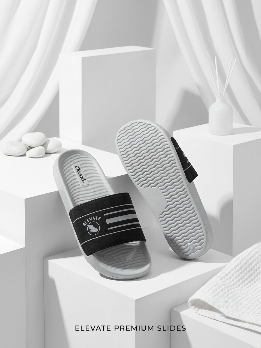 Men Sliders | Sliders for Man | Stylish & Comfortable Men Slider Slippers
