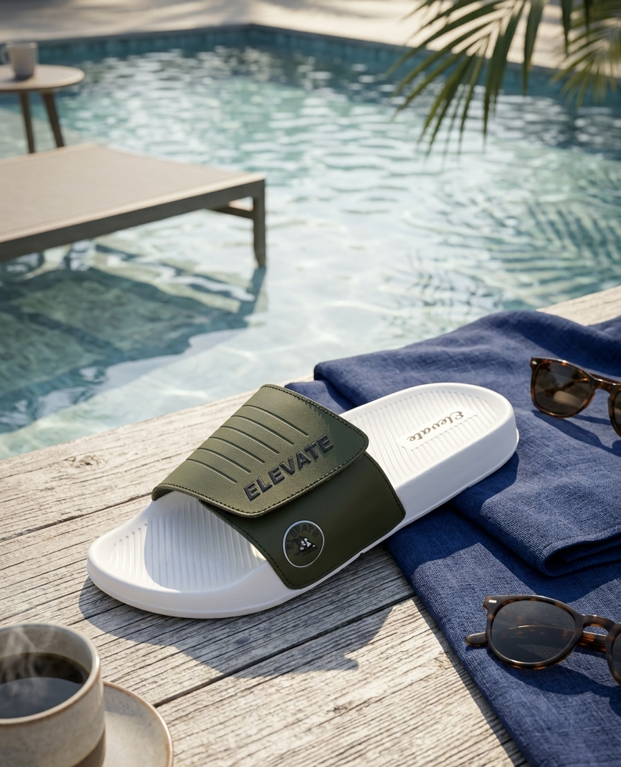 Men Sliders for Daily Wear | Stylish Comfortable Lightweight Slip-On Slippers for Men