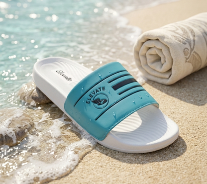 Men Slider Slippers for Men | Lightweight Comfortable Slides | Casual Daily Wear Slip-On Footwear