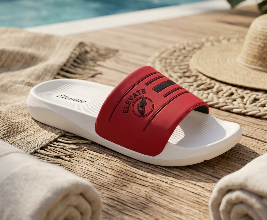 Men Slider Slippers | Stylish Men Slides | Comfortable Slip-On Slippers for Daily & Casual Wear