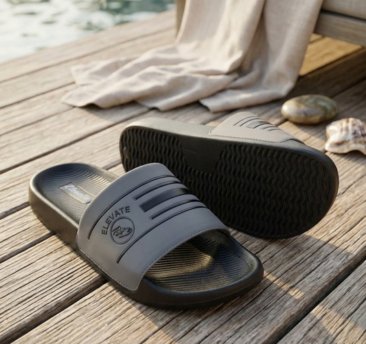 Men Slider Slippers for Men | Comfortable Casual Daily Wear Slides | Stylish Slip-On Footwear