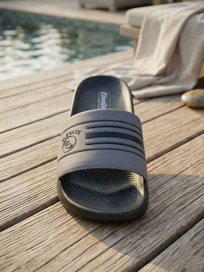 Men Slider Slippers for Men | Comfortable Casual Daily Wear Slides | Stylish Slip-On Footwear