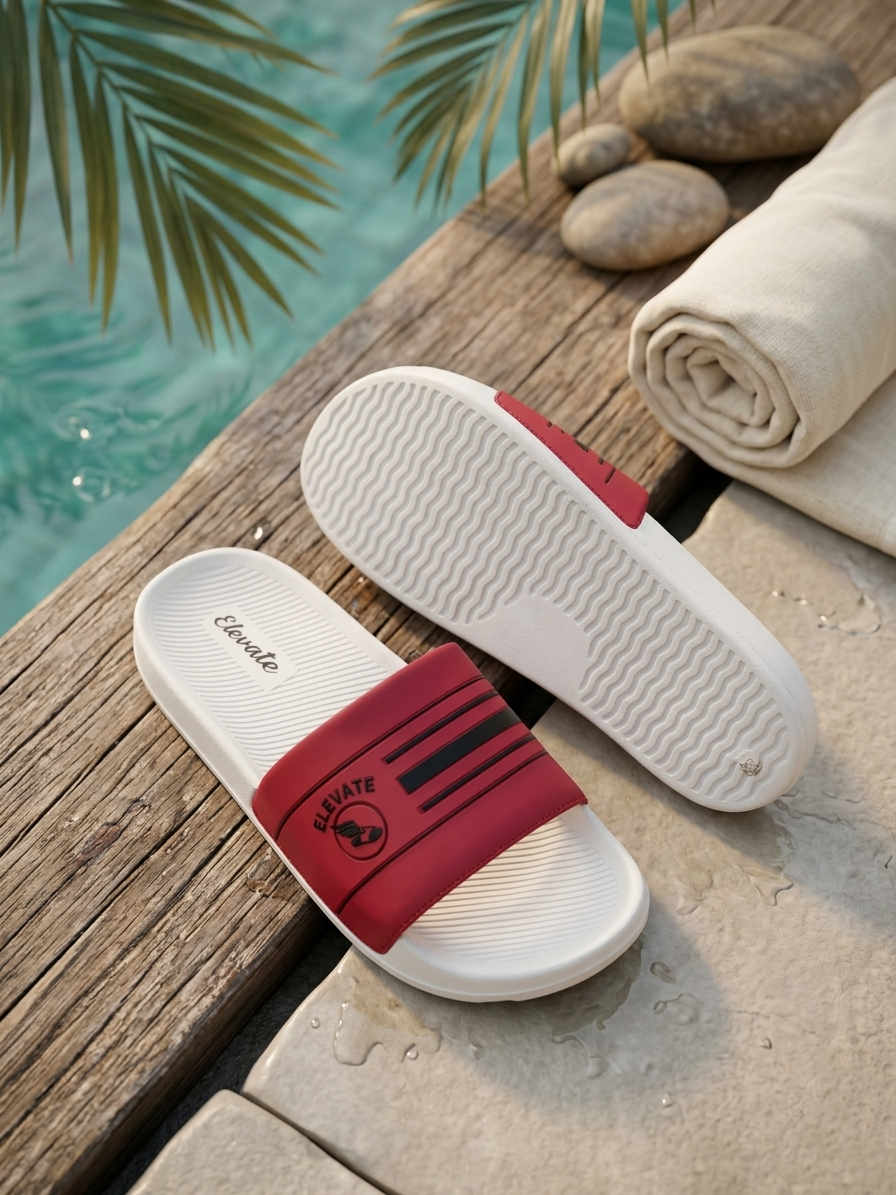 Men Slider Slippers | Stylish Men Slides | Comfortable Slip-On Slippers for Daily & Casual Wear