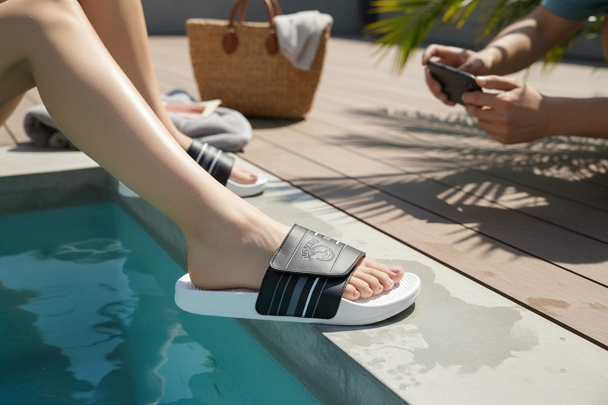 Men Sliders | Stylish Slides Slippers for Men | Lightweight Soft Comfortable Footwear for Daily & Casual Wear