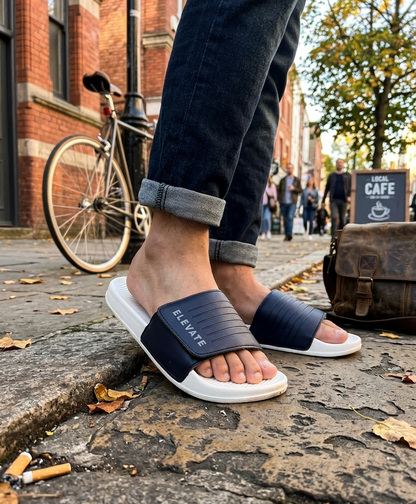 Men Sliders for Men | Comfortable Casual Slip-On Footwear | Lightweight Daily Wear