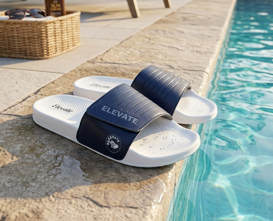 Men Sliders for Men | Comfortable Casual Slip-On Footwear | Lightweight Daily Wear