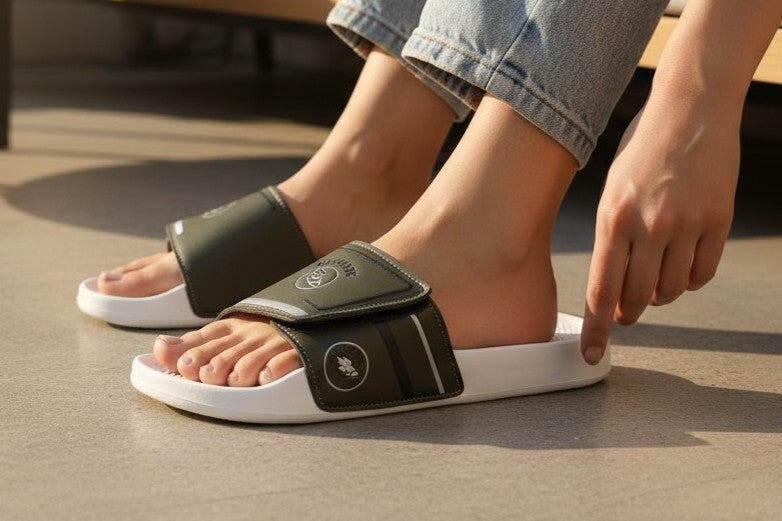 Men Slides Slippers | Stylish Men Sliders | Soft Lightweight Casual Slip-On Slippers for Daily Use